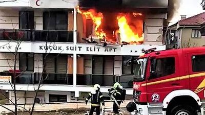 Denizli'de doğalgaz patlaması