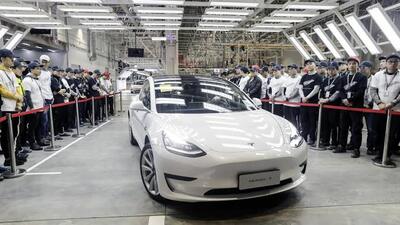 'Made in China' Tesla yola çıktı