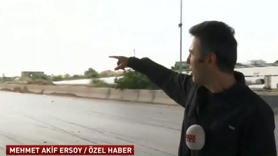 Habertürk ekibi Libya'da ateş hattında