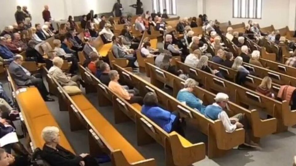 Teksas'ta kameraların kaydettiği kilise saldırısında iki kişi öldü