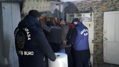 Sahte içki operasyonu: 3 gözaltı