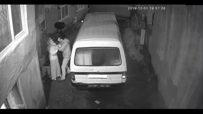 Yılbaşı gecesi utanç görüntüsü!