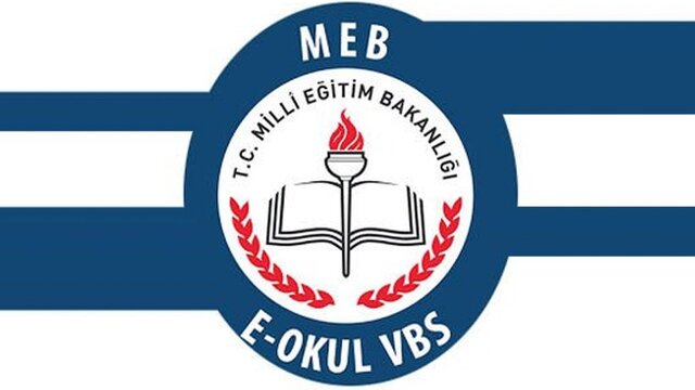 E okul giriş ekranı