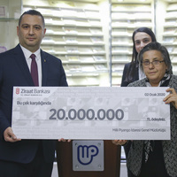 İki talihli ikramiyesini aldı!