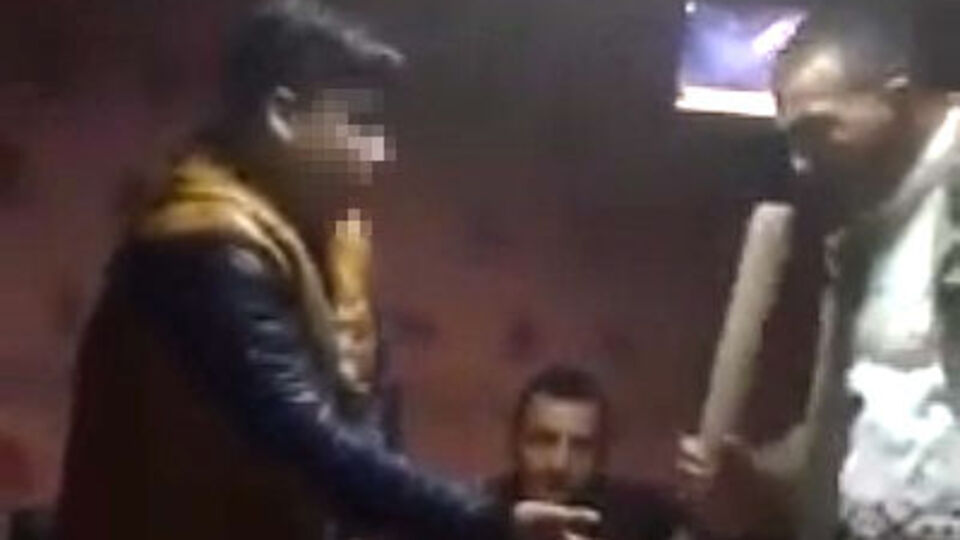 Taciz iddiasına beyzbol sopasıyla işkence!