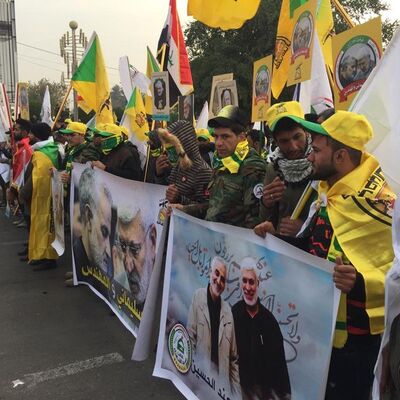 Irak Başbakanı cenazede! Öfke cenazesi!