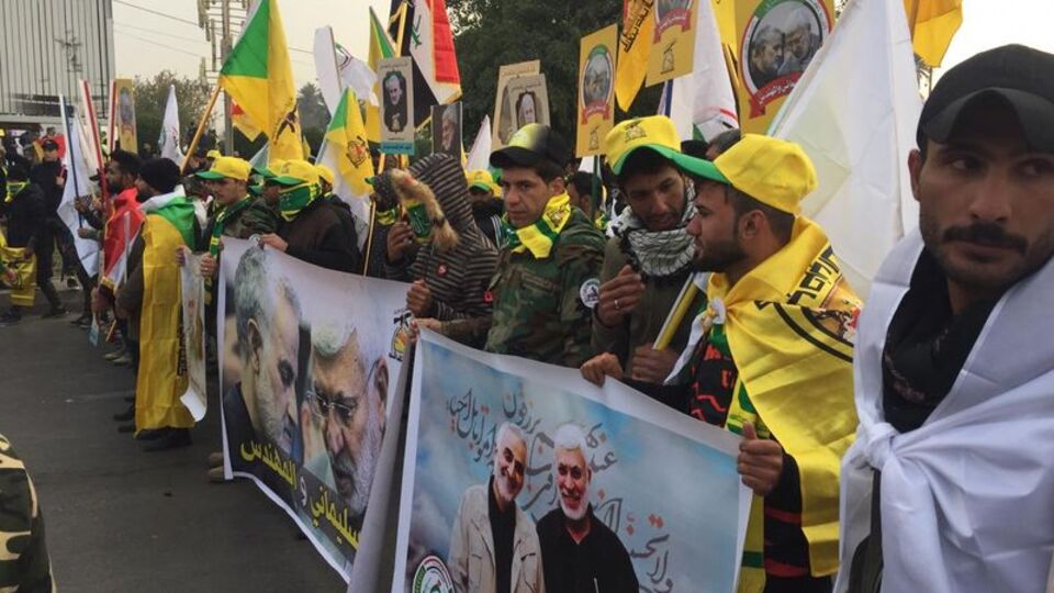 Irak Başbakanı cenazede! Öfke cenazesi!