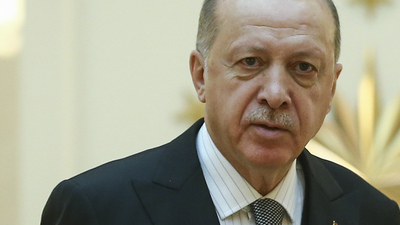 Cumhurbaşkanı Erdoğan Ruhani ve Salih ile görüştü