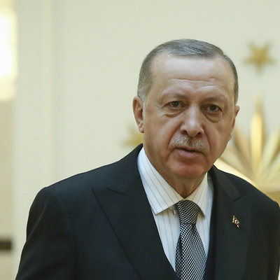 Cumhurbaşkanı Erdoğan Ruhani ve Salih ile görüştü