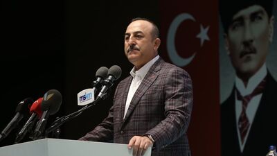 Çavuşoğlu, İngiliz mevkidaşıyla görüştü