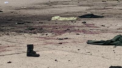 Habertürk Trablus'ta saldırıya uğrayan askeri okulda