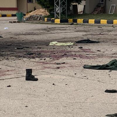 Habertürk Trablus'ta saldırıya uğrayan askeri okulda