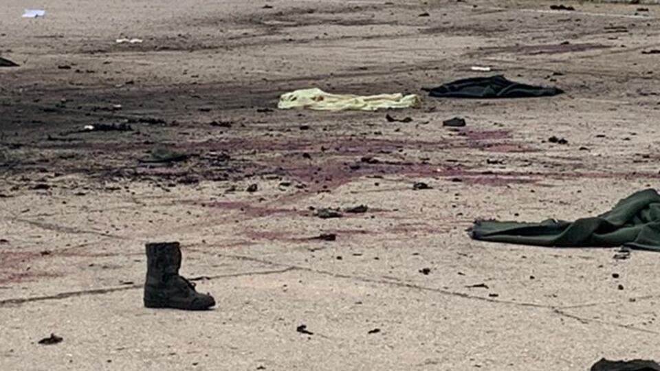 Habertürk Trablus'ta saldırıya uğrayan askeri okulda