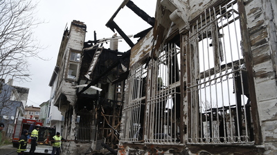 'Çalıkuşu'nun yazıldığı ev küle döndü