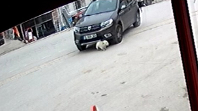 Bursa'daki kaza kamerada