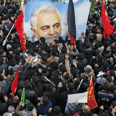 Süleymani'nin cenazesinde korkunç izdiham: 56 ölü