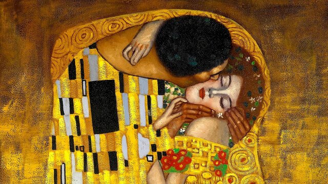 Klimt resimleriyle atölye çalışması