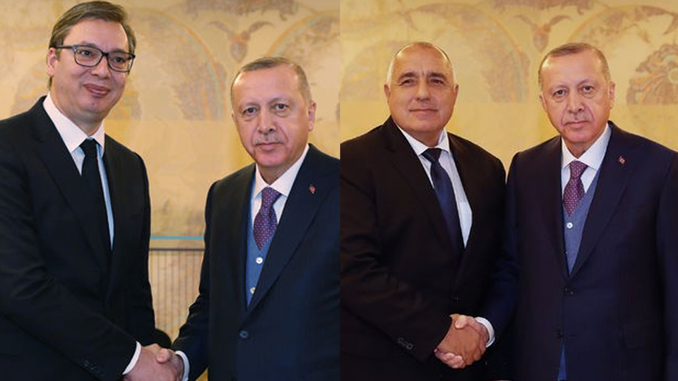 Cumhurbaşkanı Erdoğan, Vucic ve Borisov ile görüştü