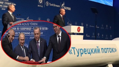 TürkAkım'da vanalar açıldı