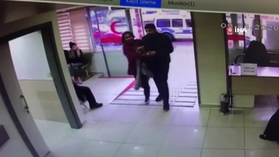 Önce bıçakladı sonra hastaneye götürdü