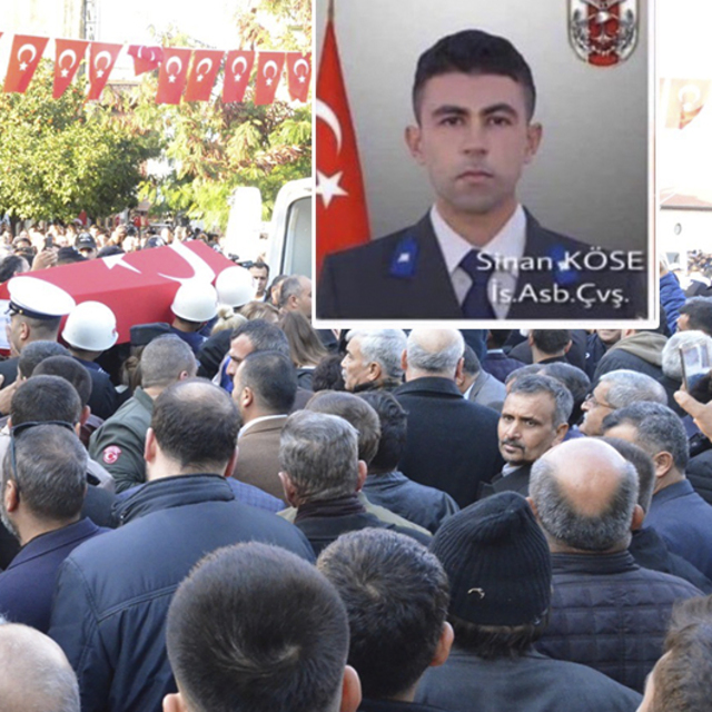 Tarsuslu şehit son yolculuğuna uğurlandı