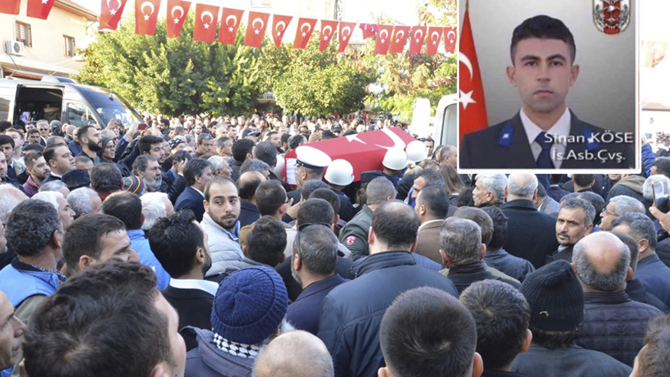 Tarsuslu şehit son yolculuğuna uğurlandı