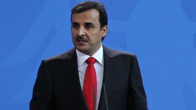 Katar Emiri ile İngiltere Başbakanı görüştü