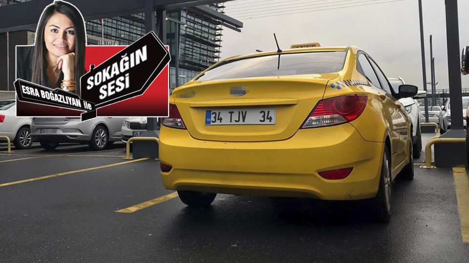 Taksicinin 'Arap turist' inadına ceza!