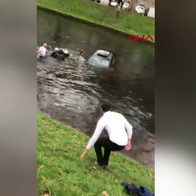 Gurbetçi Türk, Alman çifti kurtardı!