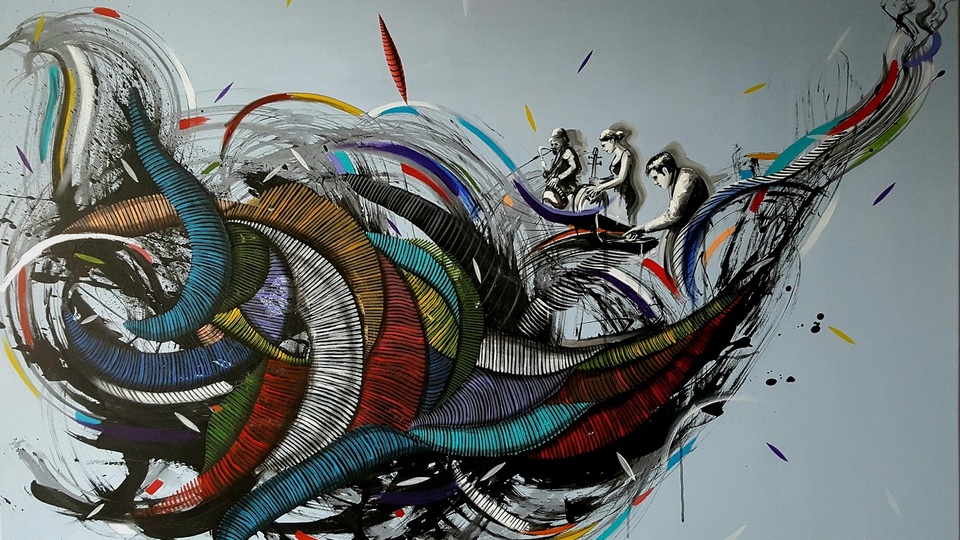 Karşıtları dengeleyen sergi