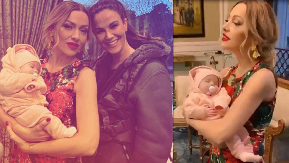 Hadise, Siena Leyla'ya şarkı söyledi
