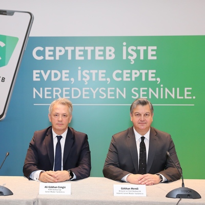 CEPTETEB artık 'işte'