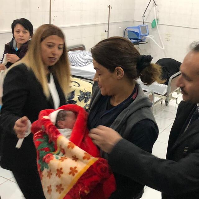 Tel Abyad'da ilk ameliyat yapıldı