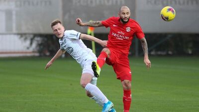 Antalya'dan 2 gollü prova