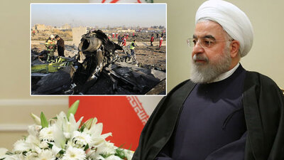 Yanlışlıkla vurulan uçakla ilgili Ruhani'den ilk açıklama