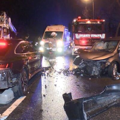 Feci kaza! Alkollüydü! Ters yöne girdi!