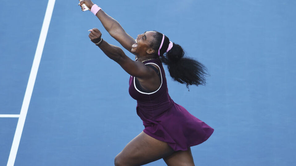 Serena Williams'tan bir ilk