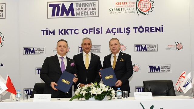 TİM'in ilk yurt dışı ofisi KKTC'de açıldı