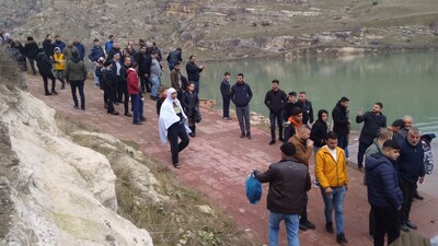 Köprü su altında kaldı! Son kez...