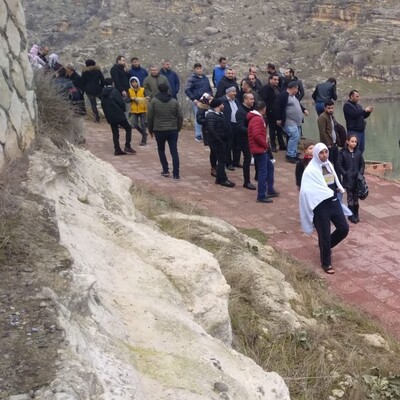 Köprü su altında kaldı! Son kez...