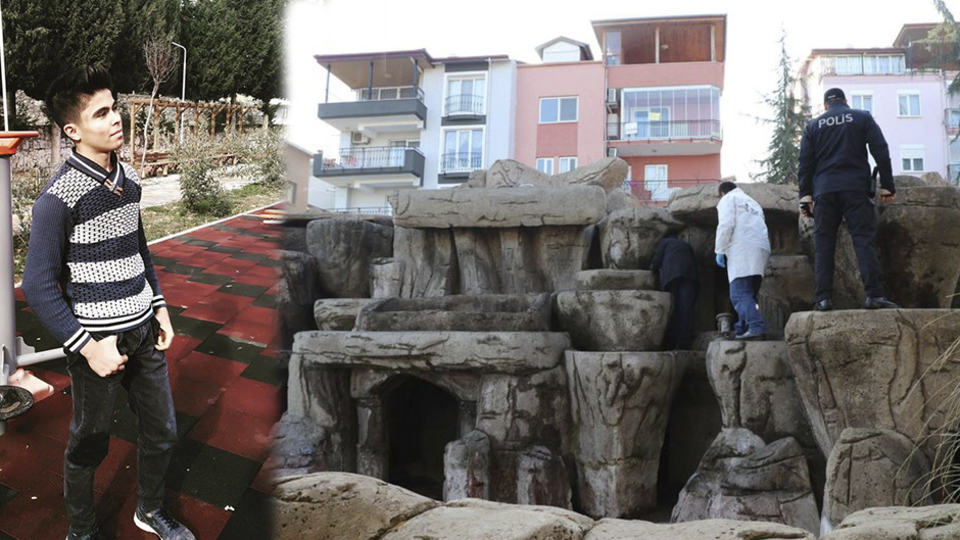 Kayıp genç süs havuzunda bulundu