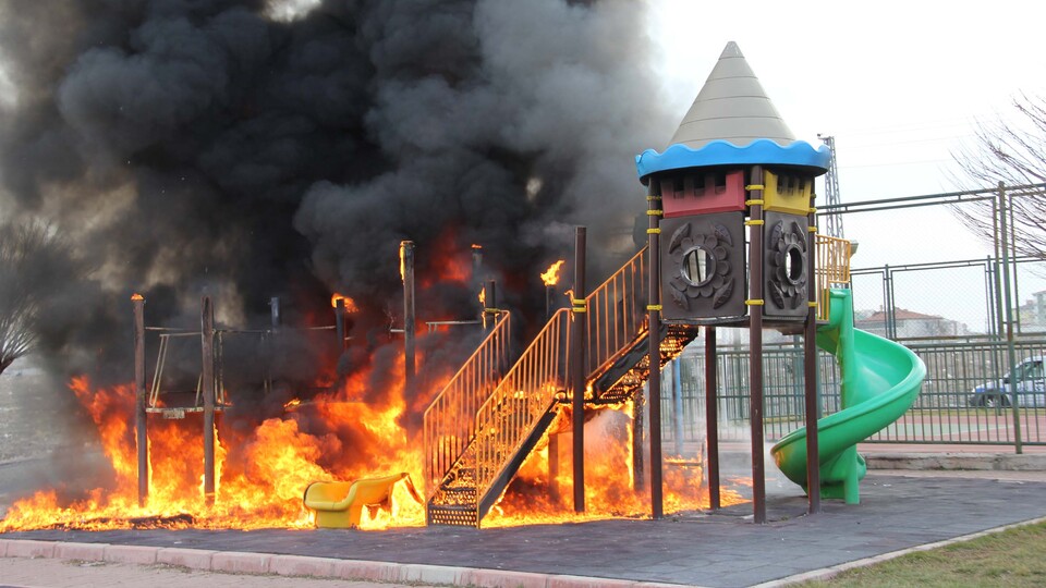 Ne istediniz çocuk parkından!