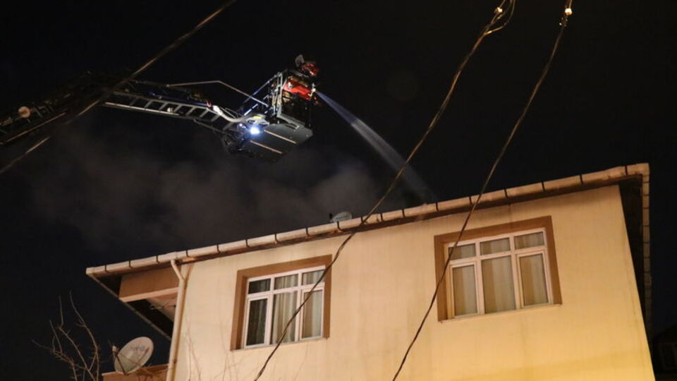 Pendik'te yangın paniği