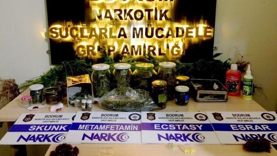 Bodrum'da narkotik operasyonu