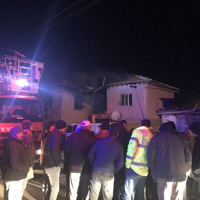 Niğde'de yangın! Ölü ve yaralılar var