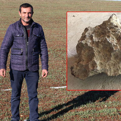 Tarlada buldu... Bankada saklıyor