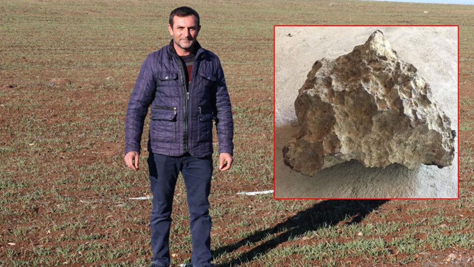 Tarlada buldu... Bankada saklıyor