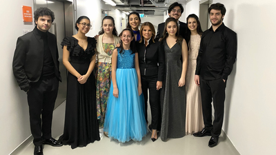 Genç yeteneklerden büyüleyici konser