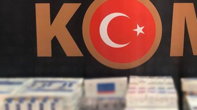 Adıyaman'da 1400 paket kaçak sigara ele geçirildi