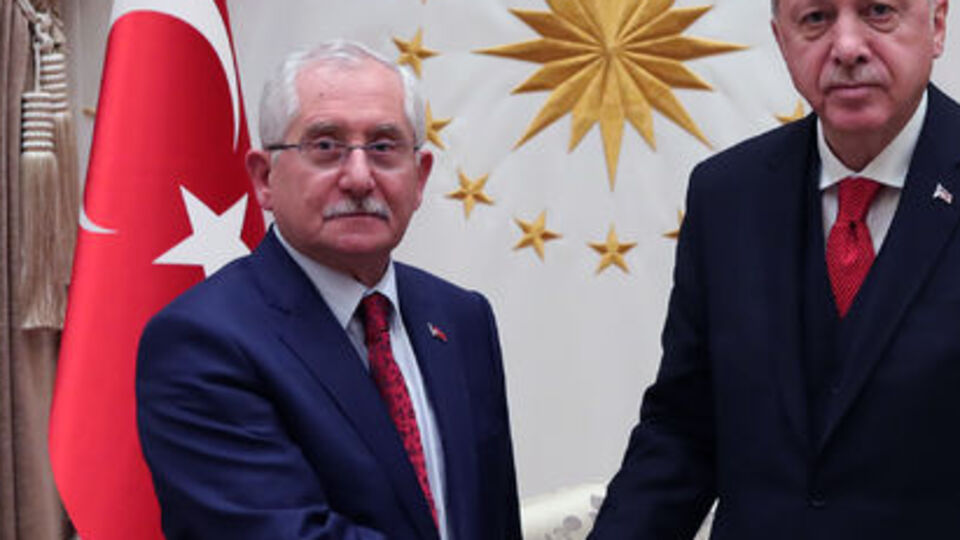Cumhurbaşkanı Erdoğan, YSK Başkanı Güven'i kabul etti